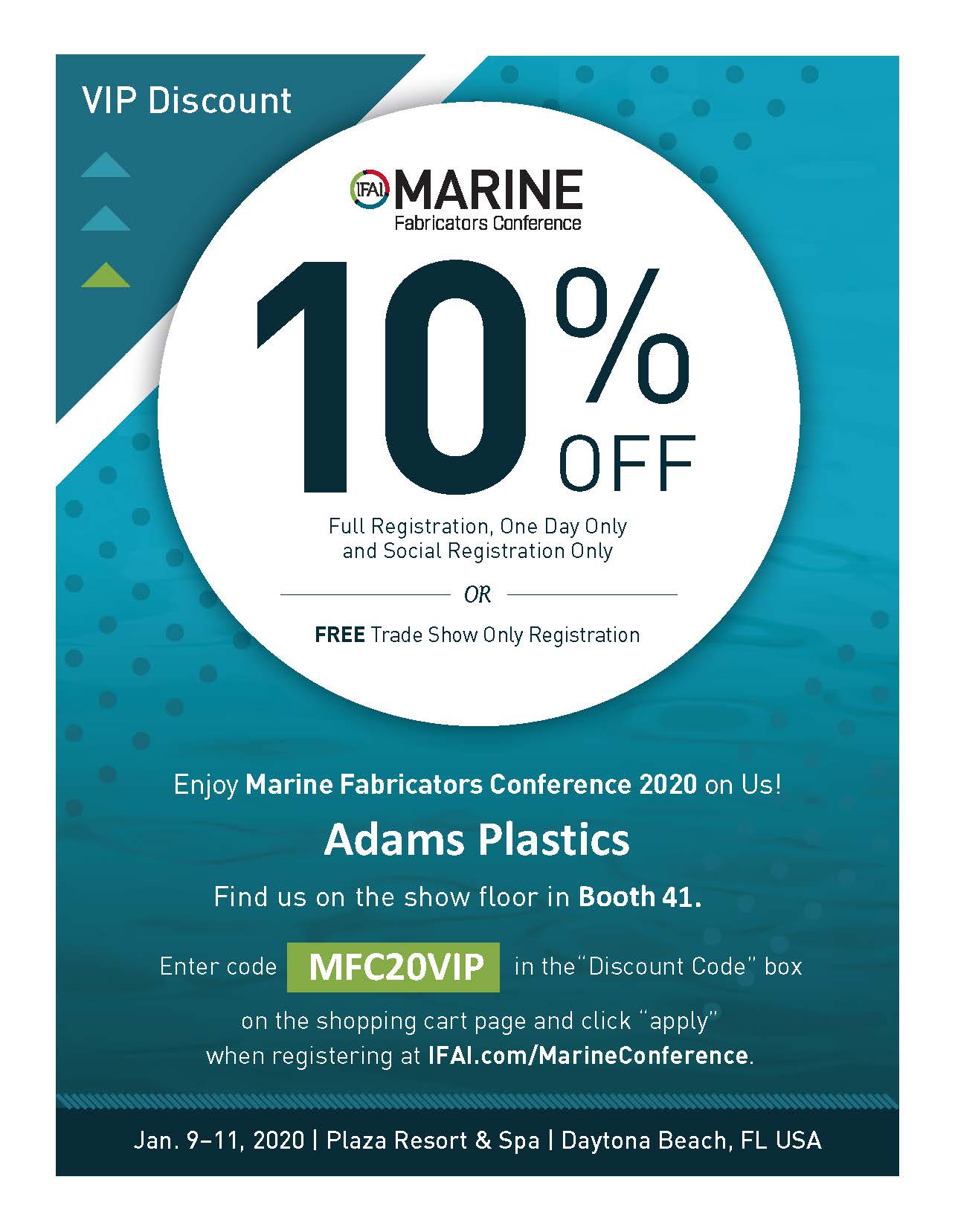 Marine Fabricators VIP Adams Plastics